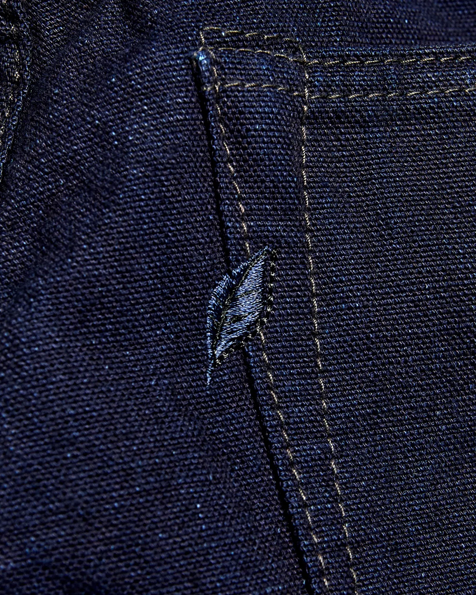 1175 "Double Indigo" 13.5oz Duck Canvas Pants - Relaxed Tapered Fit