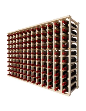 13 Column Pine Upper Wine Rack