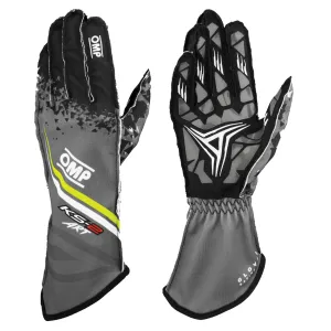2025 OMP KS-2 ART KS2 Karting Gloves New Graphic Modern Design Go-Kart Racing
