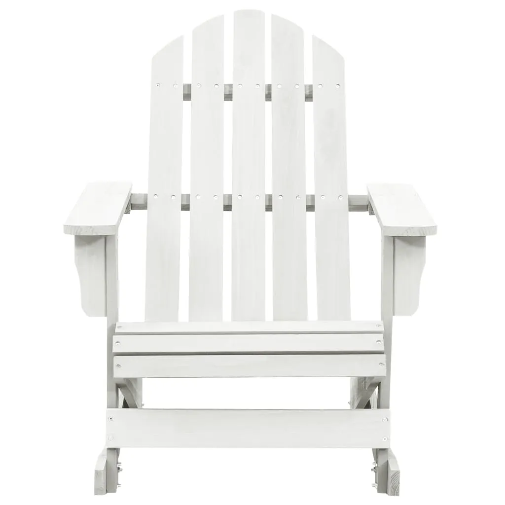 Adirondack Rocking Chair Porch Rocker Outdoor Patio Lawn Chair Wood