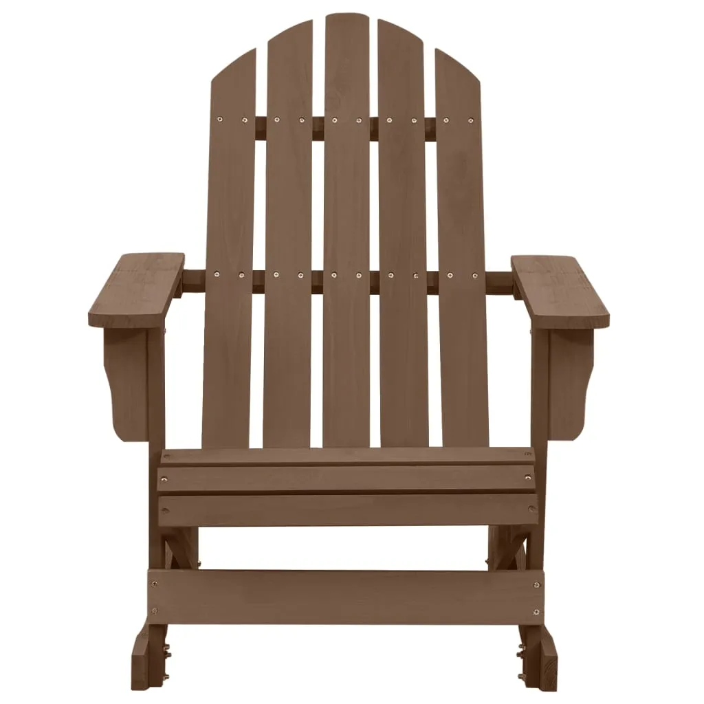 Adirondack Rocking Chair Porch Rocker Outdoor Patio Lawn Chair Wood