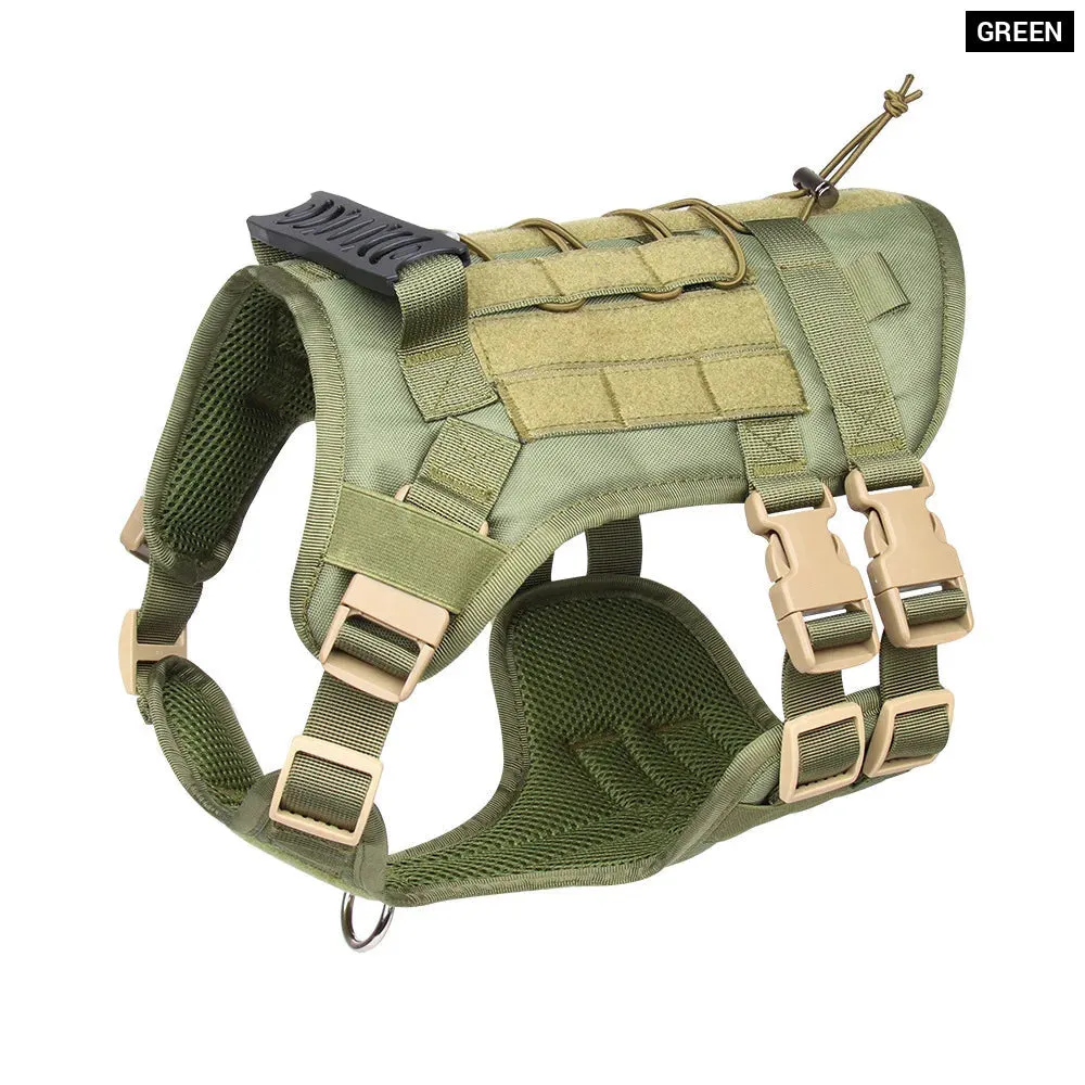 Adjustable Tactical Dog Harness for Medium/large Breeds