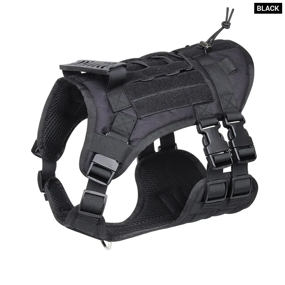 Adjustable Tactical Dog Harness for Medium/large Breeds