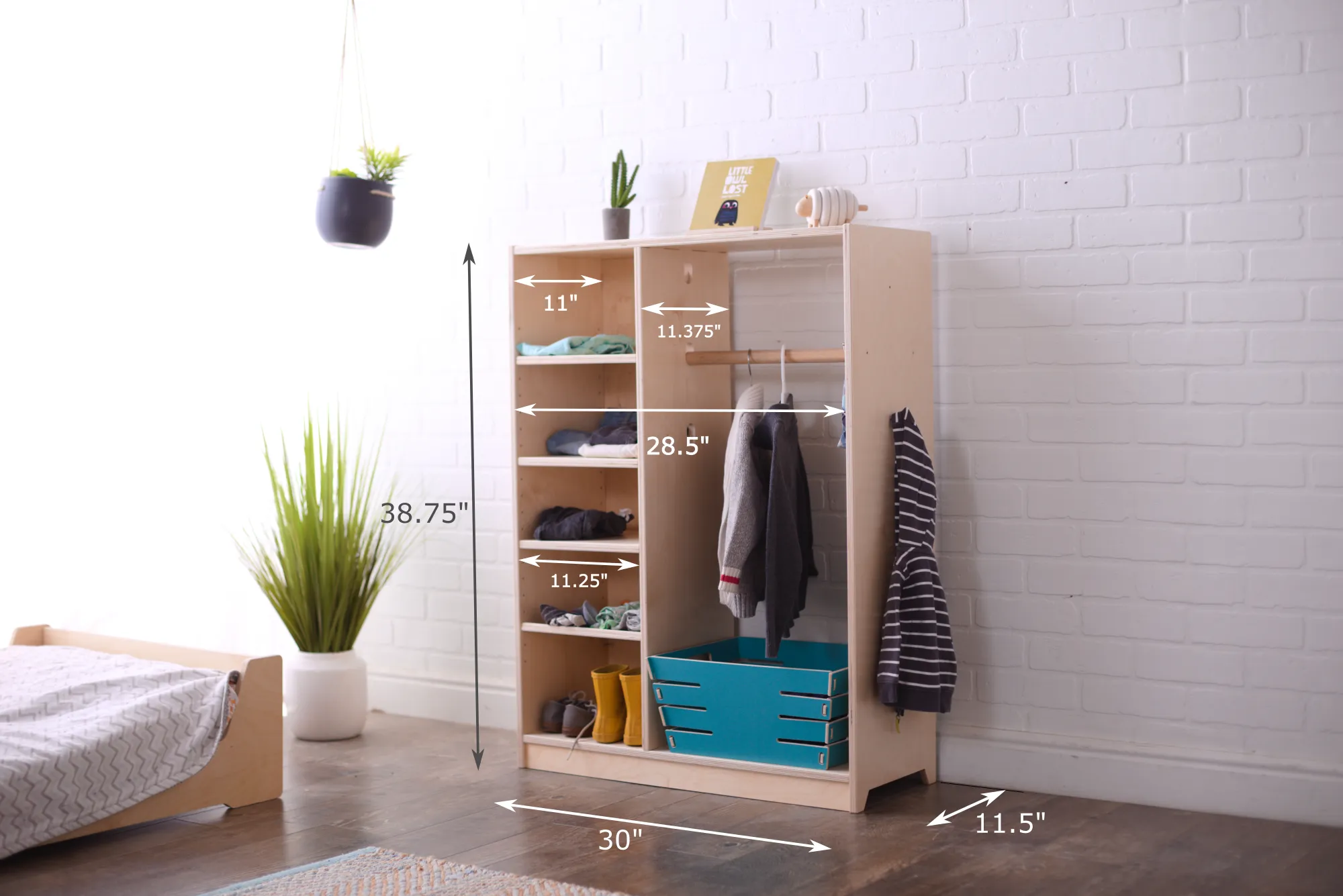 Alba Montessori Children's Wardrobe