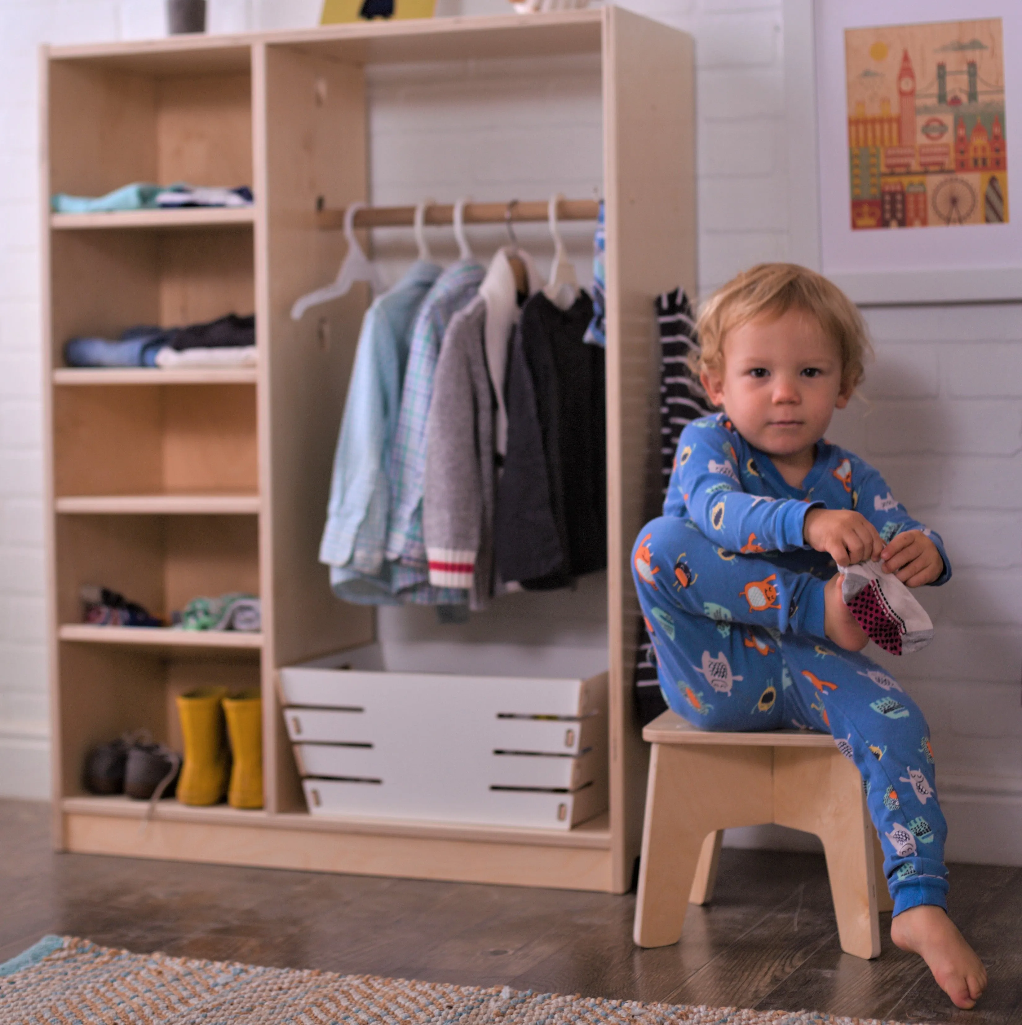Alba Montessori Children's Wardrobe