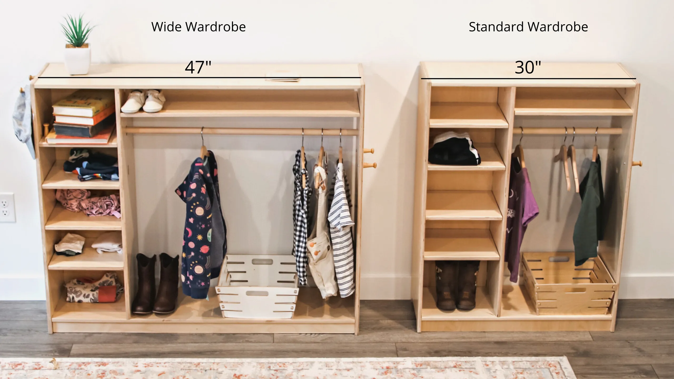 Alba Montessori Children's Wardrobe