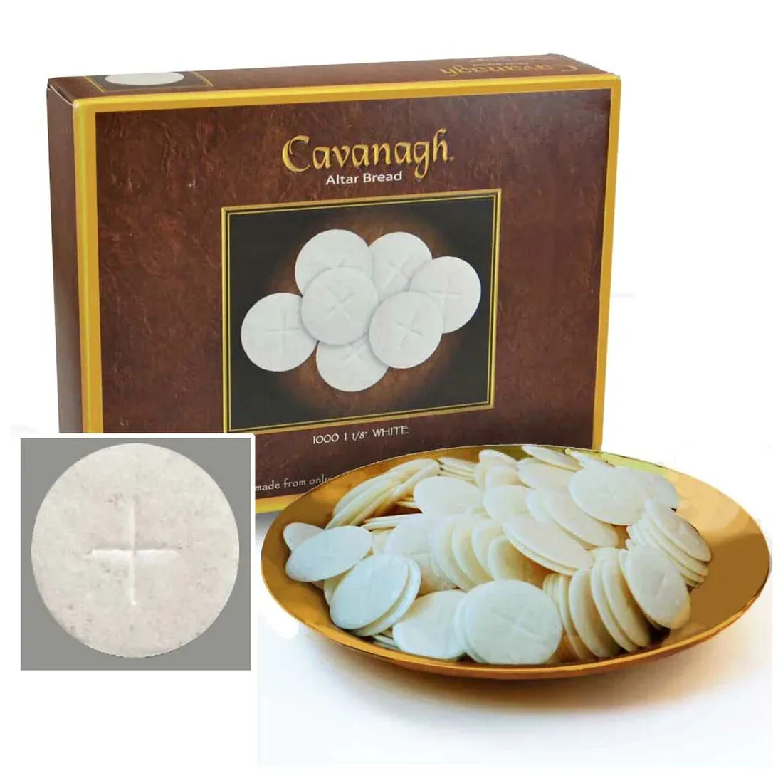 Altar Bread - 1 3/8" White