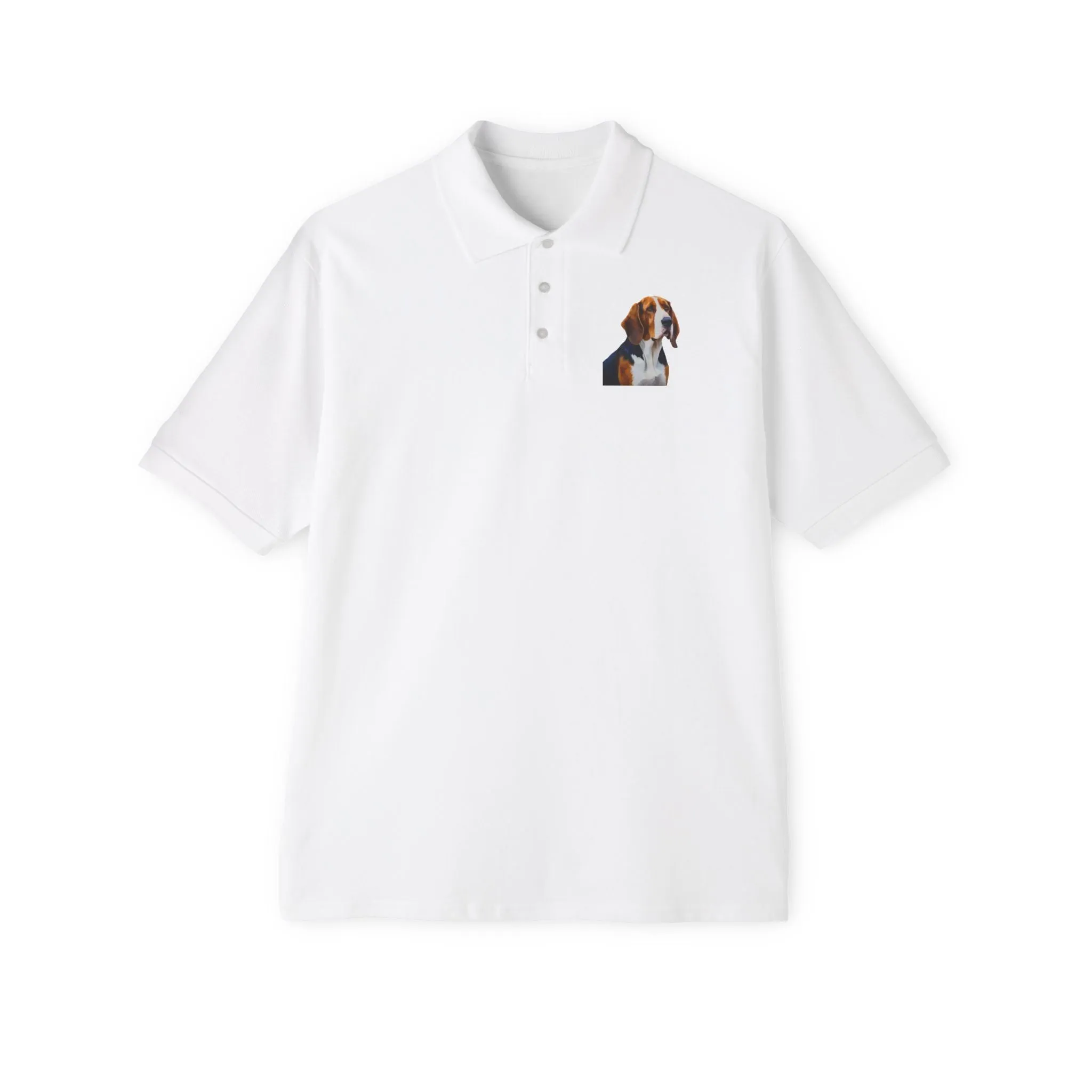 American English Coonhound - Men's Piqu Polo Shirt