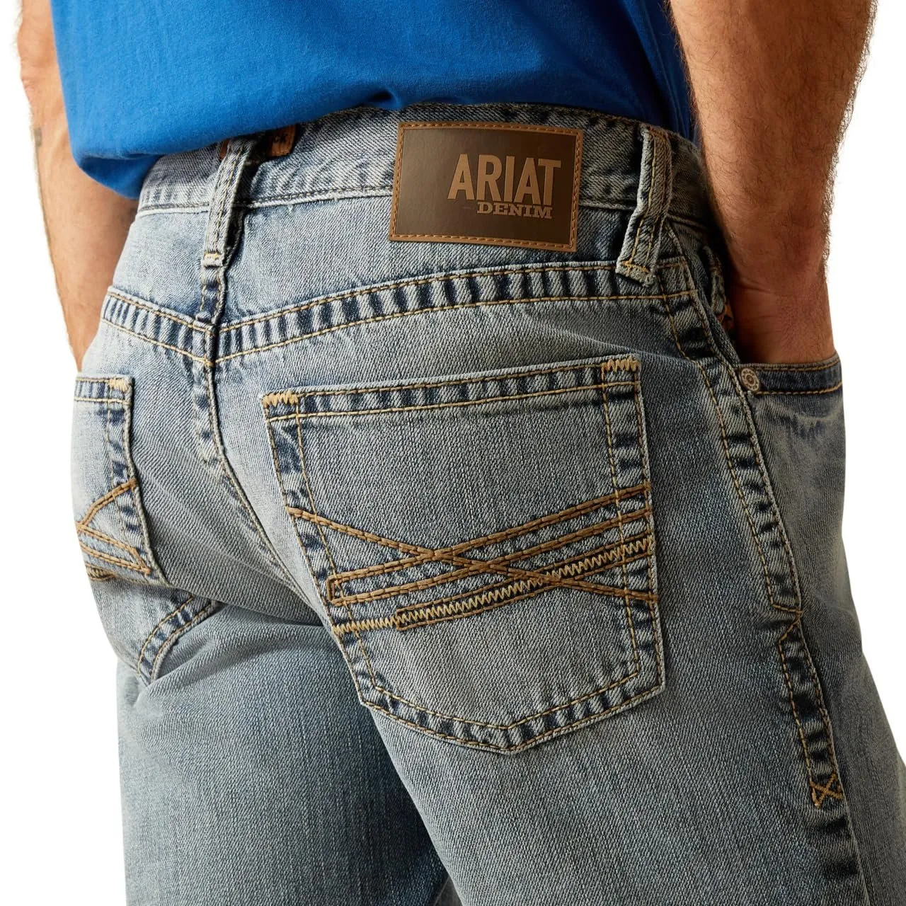Ariat Men's M4 Relaxed Dale Straight Jeans, Adrian
