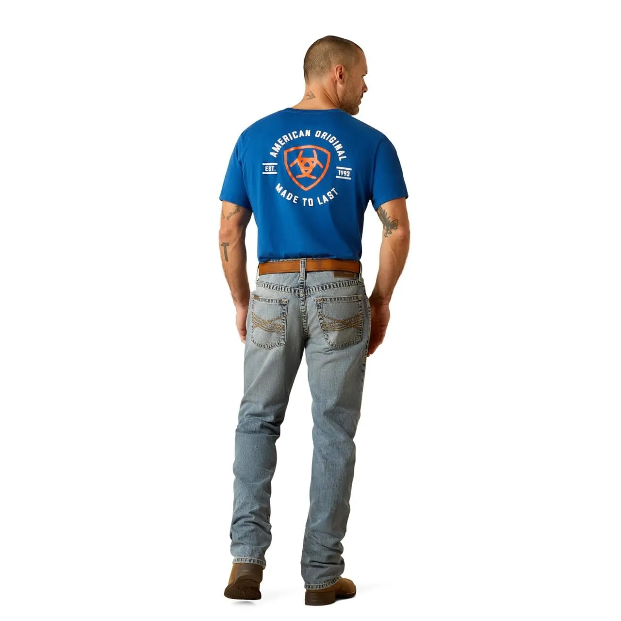 Ariat Men's M4 Relaxed Dale Straight Jeans, Adrian