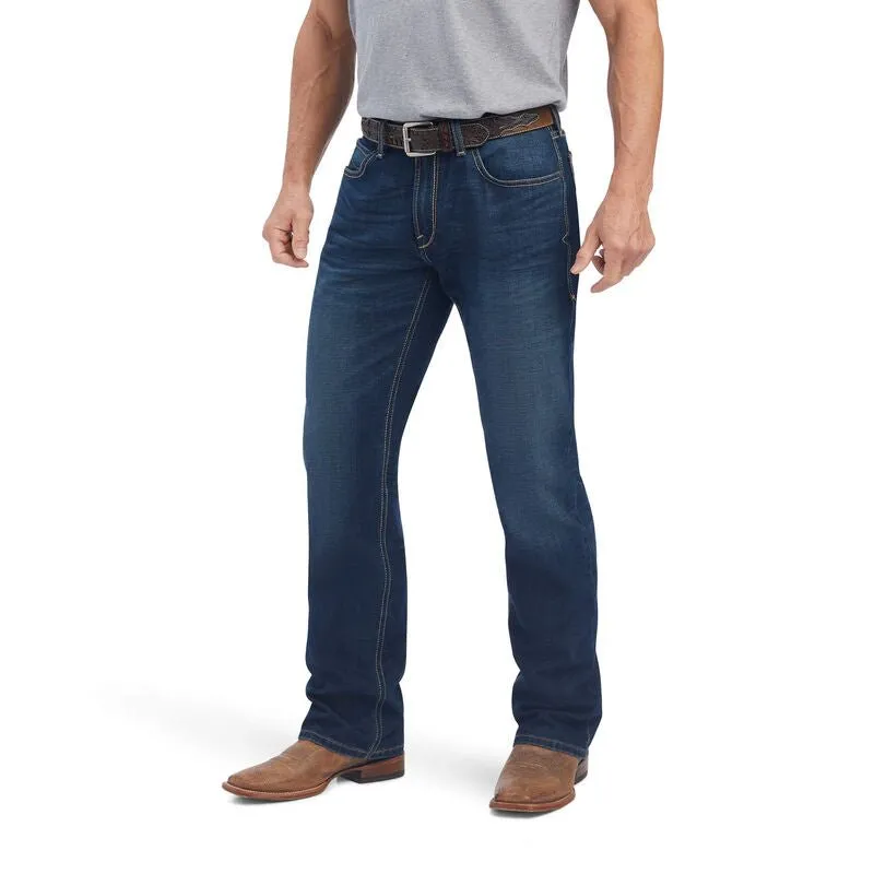 Ariat Men’s M4 Relaxed Fit Quentin Boot Cut Jeans