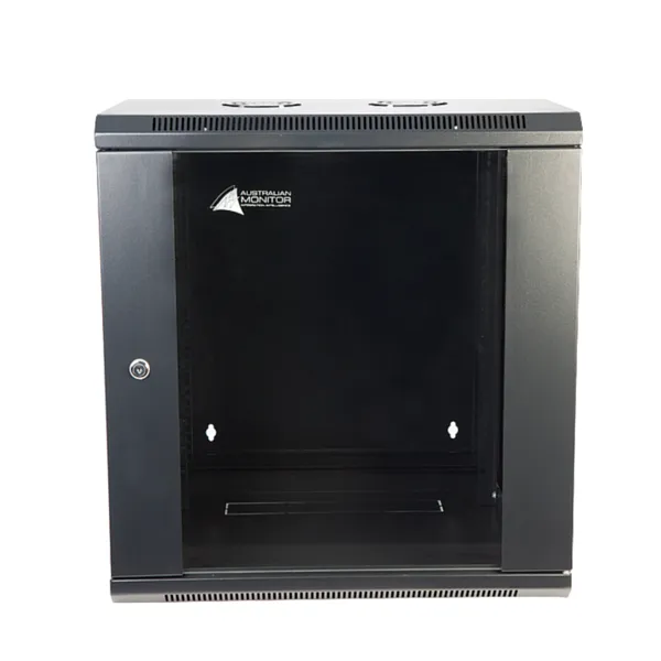 Australian Monitor INT12 Installation Equipment Rack 12RU Wall Mount 450mm deep