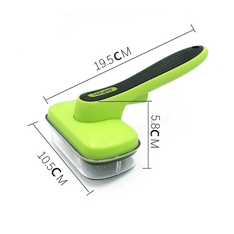 Automatic Pet Hair Removal Comb For Grooming And Cleaning