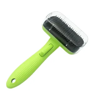 Automatic Pet Hair Removal Comb For Grooming And Cleaning