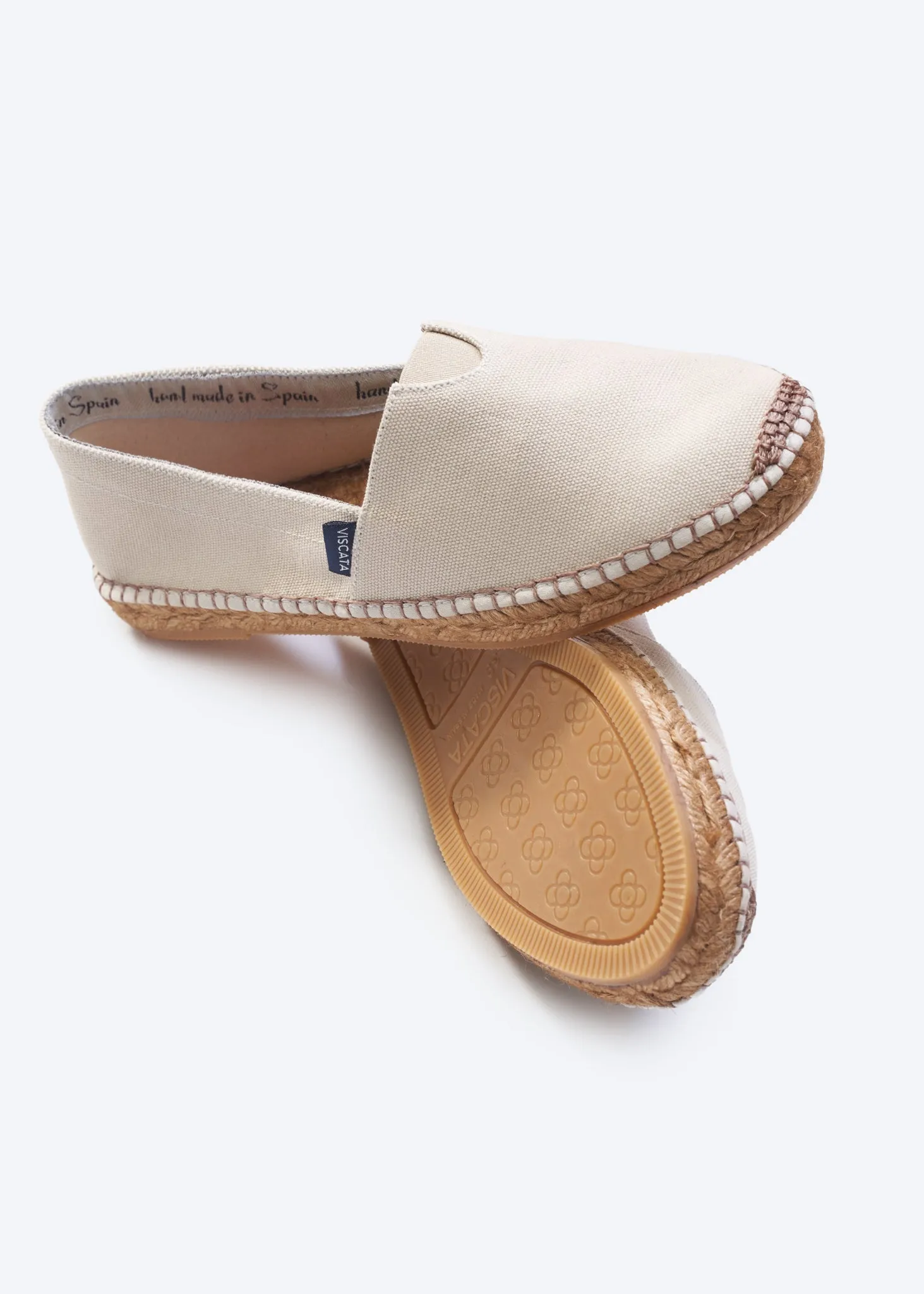 Barceloneta Canvas Espadrille Flats by Viscata