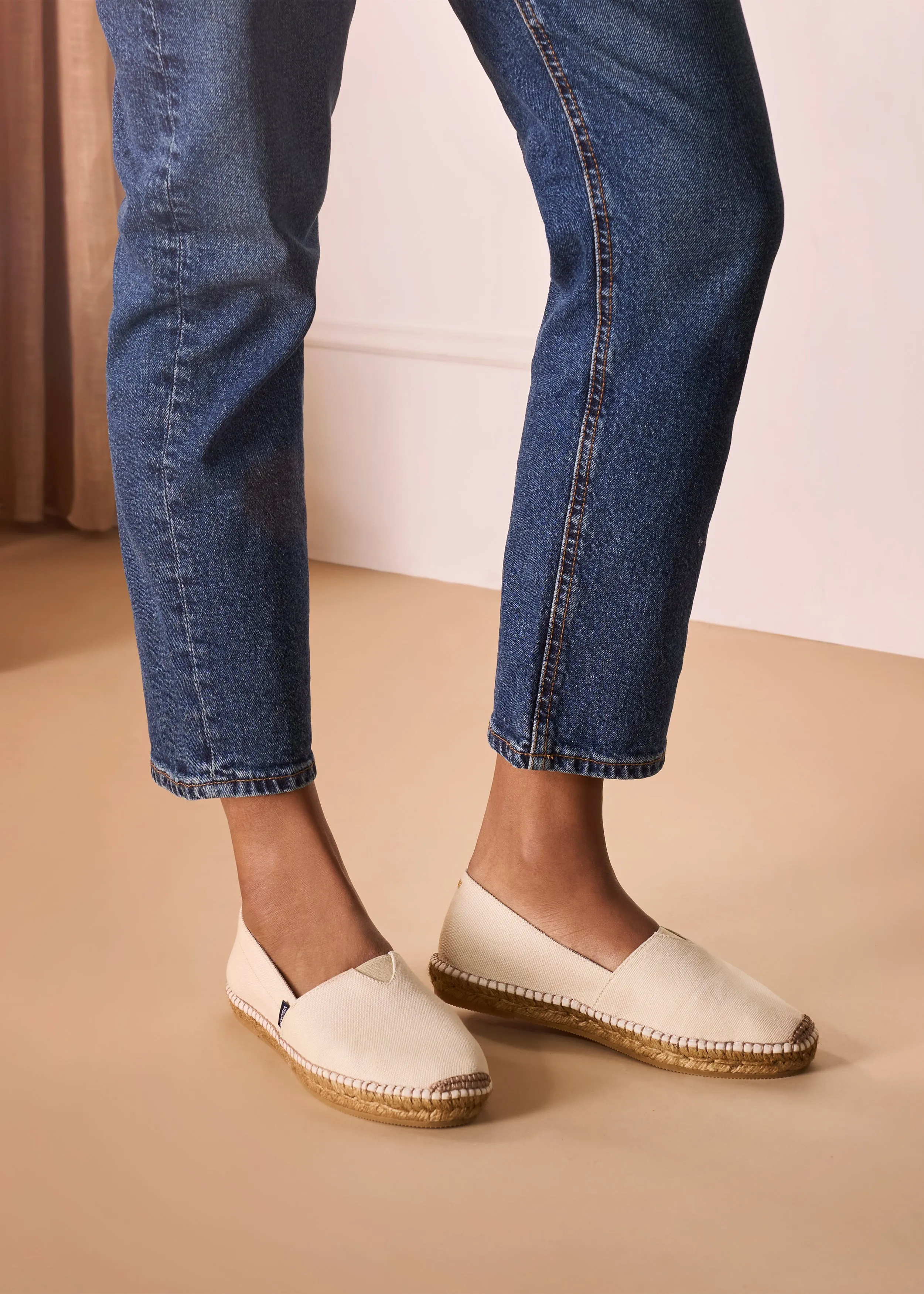 Barceloneta Canvas Espadrille Flats by Viscata