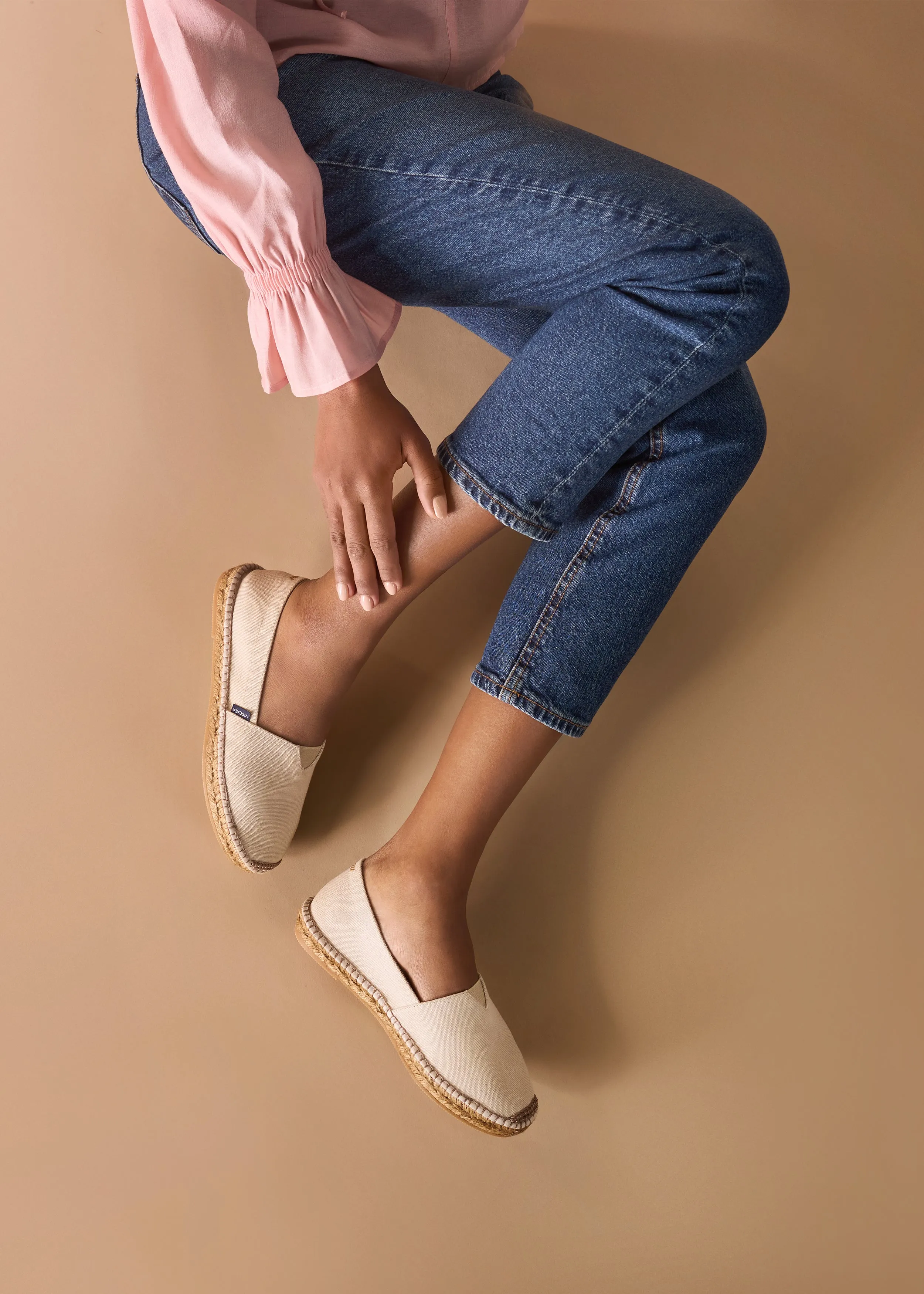Barceloneta Canvas Espadrille Flats by Viscata
