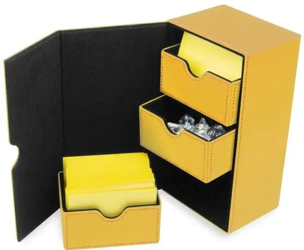 BCW: Boxes - Deck Vault 200 Yellow