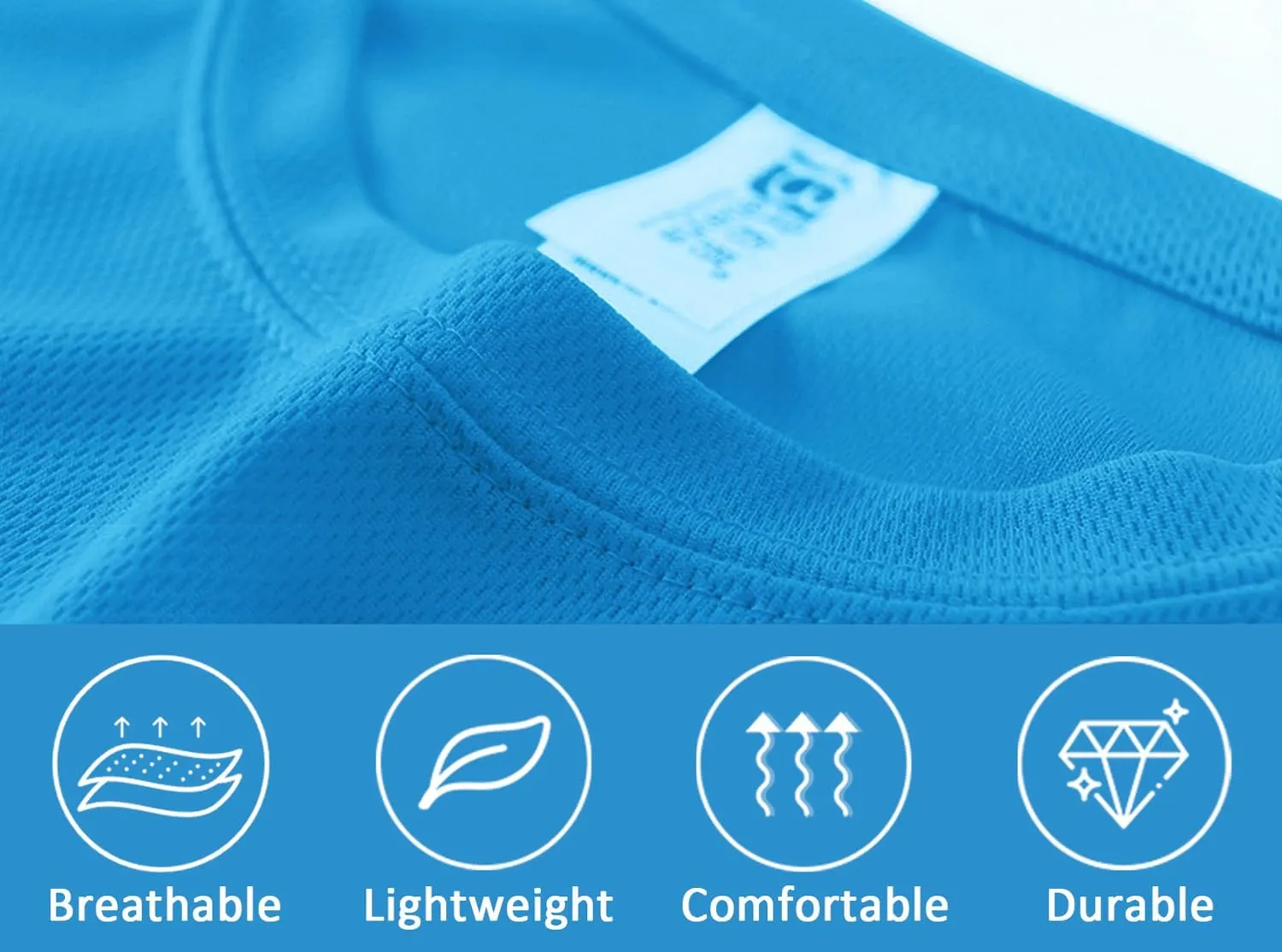 BeautyWill High Visibility Reflective Shirts for Men and Women Class 2 Safety Shirts with 6 Reflective Tapes