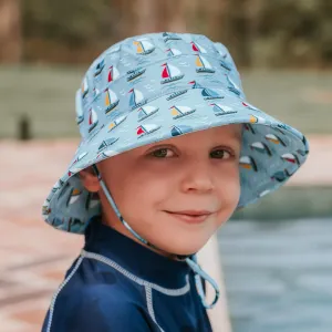 Bedhead Hats Kids Classic Swim Bucket Hat - Sails
