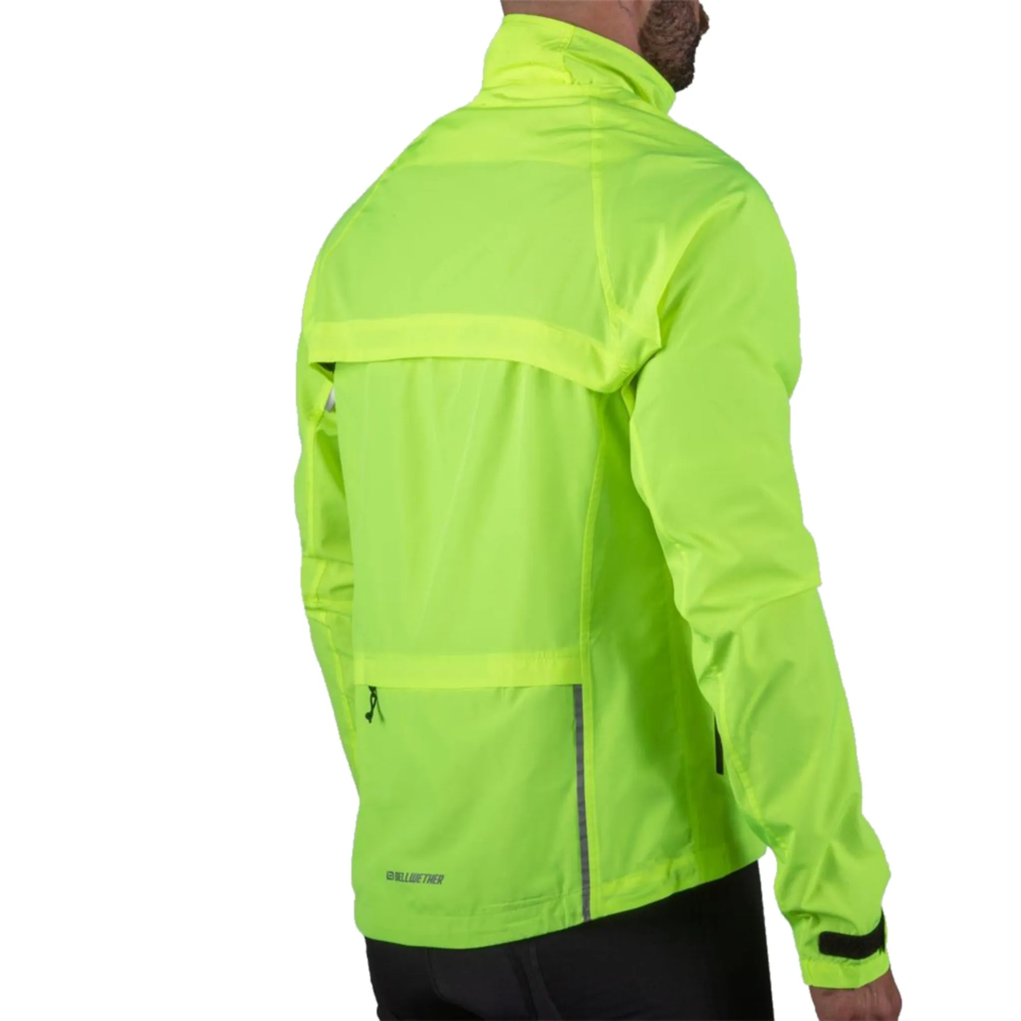 Bellwether Men's Velocity Convertible Jacket Hi-Vis