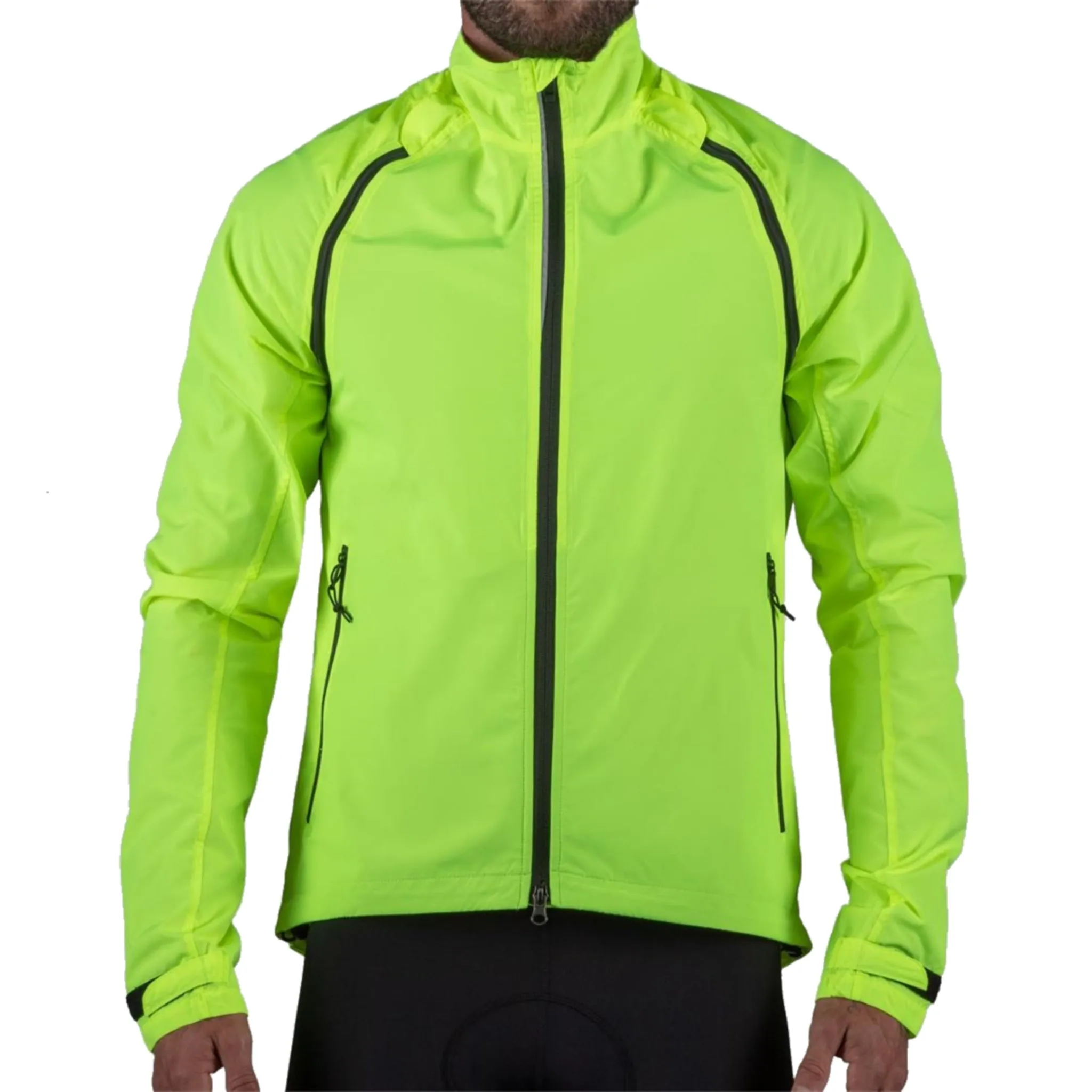 Bellwether Men's Velocity Convertible Jacket Hi-Vis