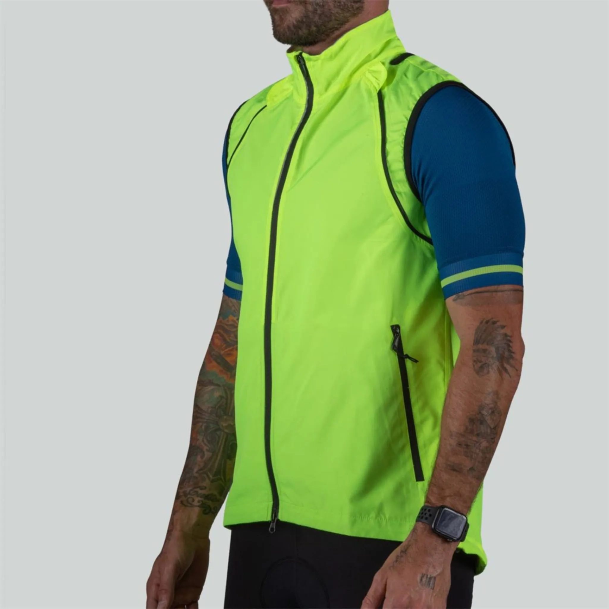 Bellwether Men's Velocity Convertible Jacket Hi-Vis