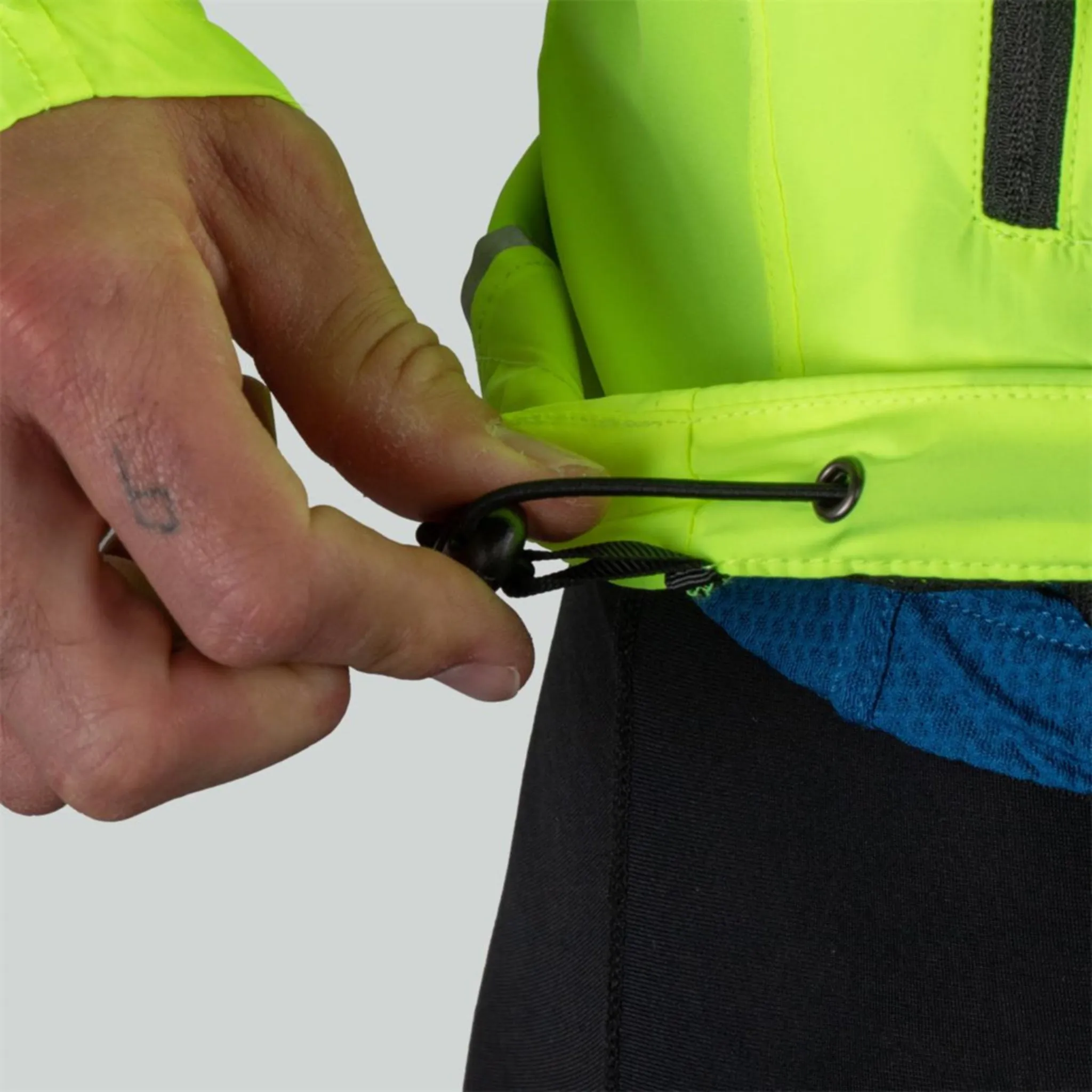 Bellwether Men's Velocity Convertible Jacket Hi-Vis