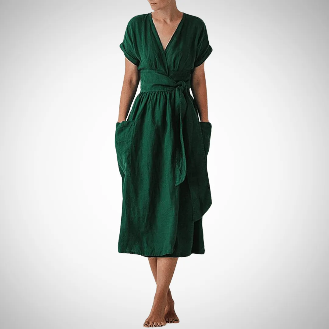 Bertha V-Neck Dress
