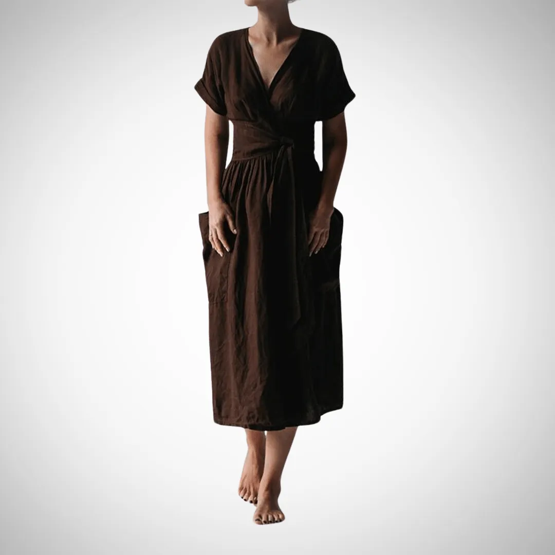 Bertha V-Neck Dress
