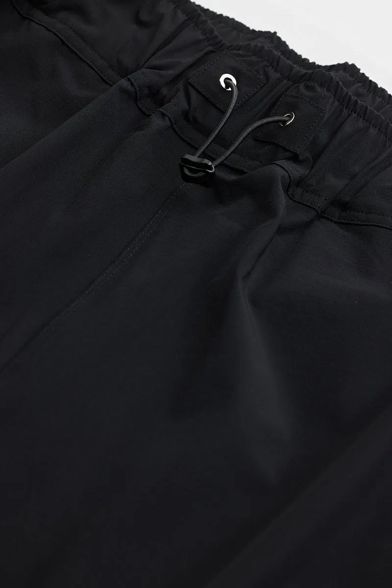 Black Relaxed Fit Cargo