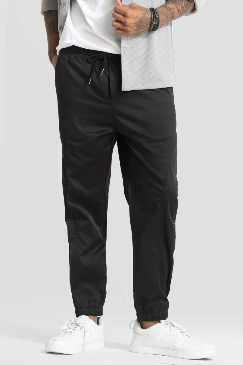 Black Relaxed Fit Jogger