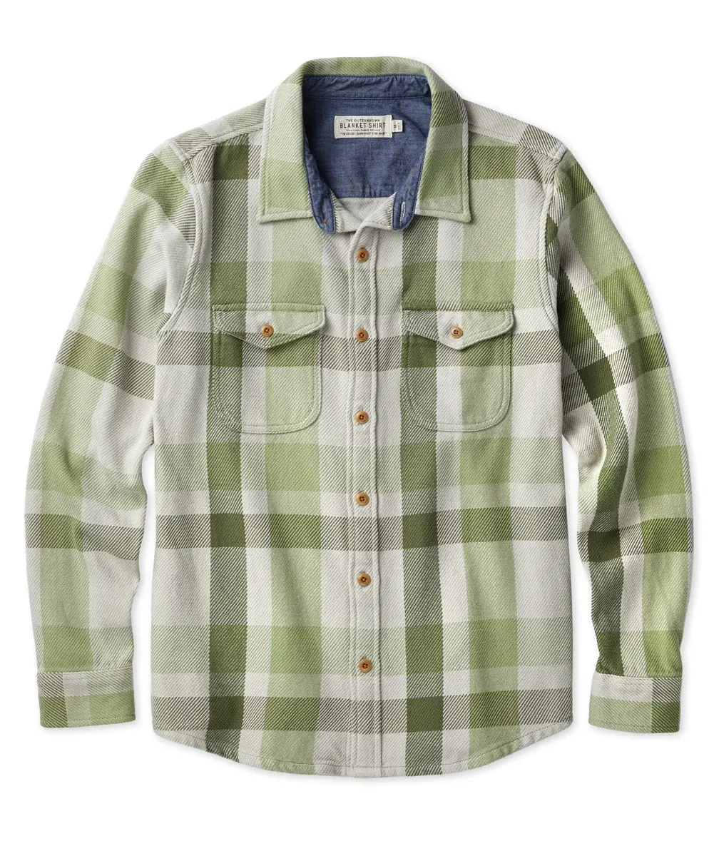 Blanket Shirt-Fen Sage High Plaid