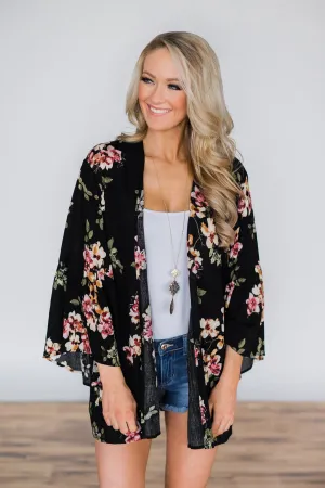 Bloom Me Away Kimono