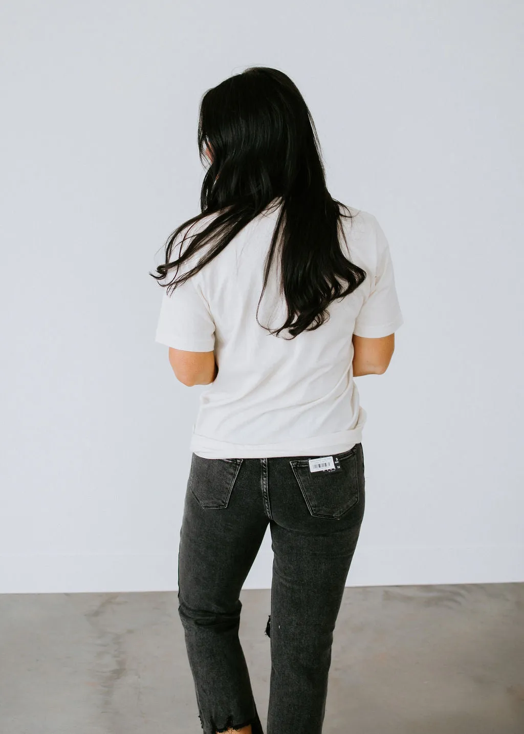 Bloom With Grace Oversized Graphic Tee