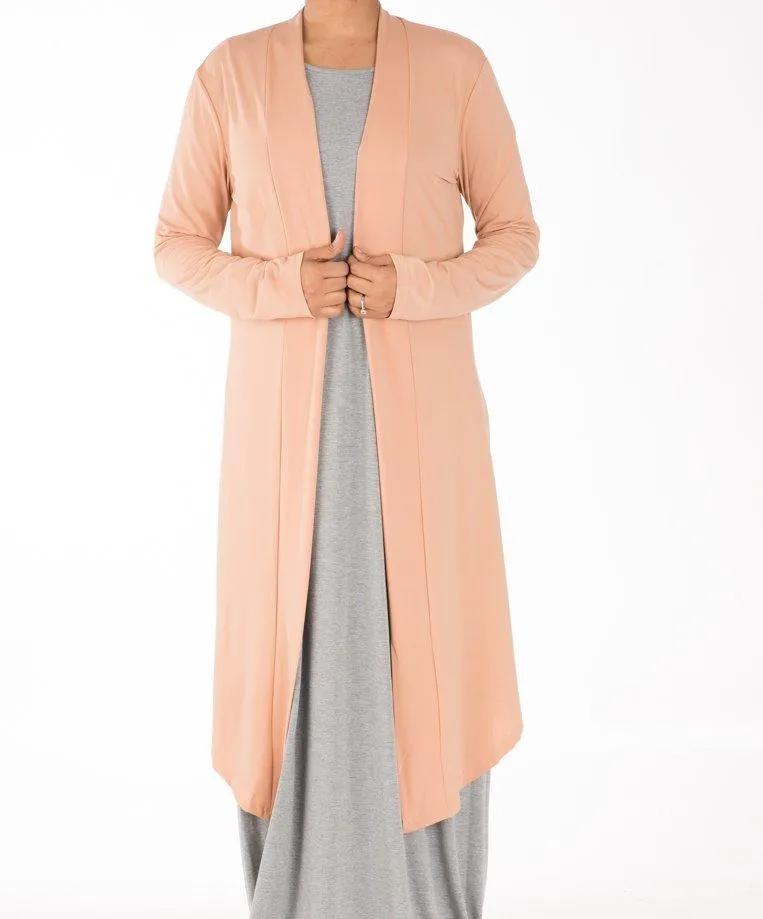 Blush Maxi Cardigan