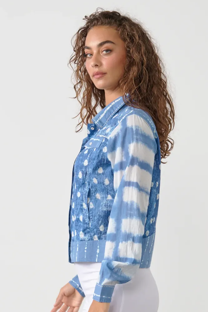 Bomber Style Jacket By Caju