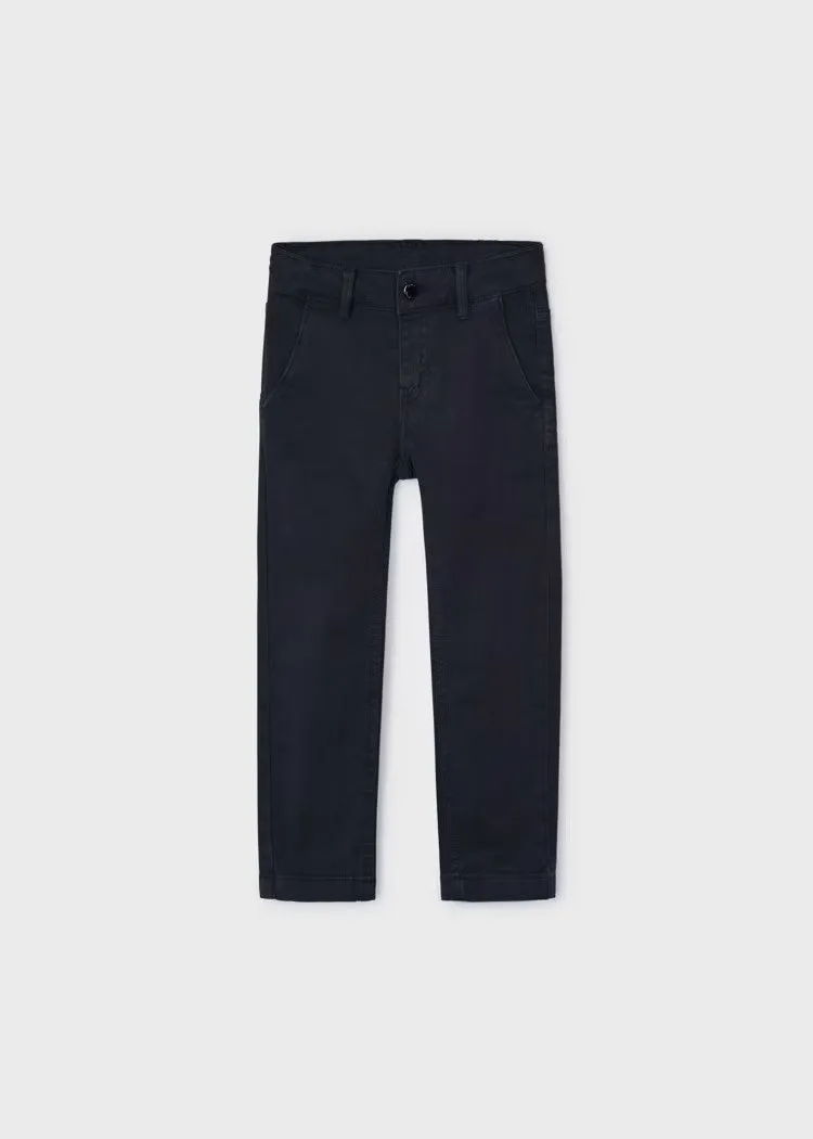 Boys Blue/Black Relaxed Fit Pants by Mayoral