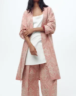 Bree Embroidered Kimono Coat