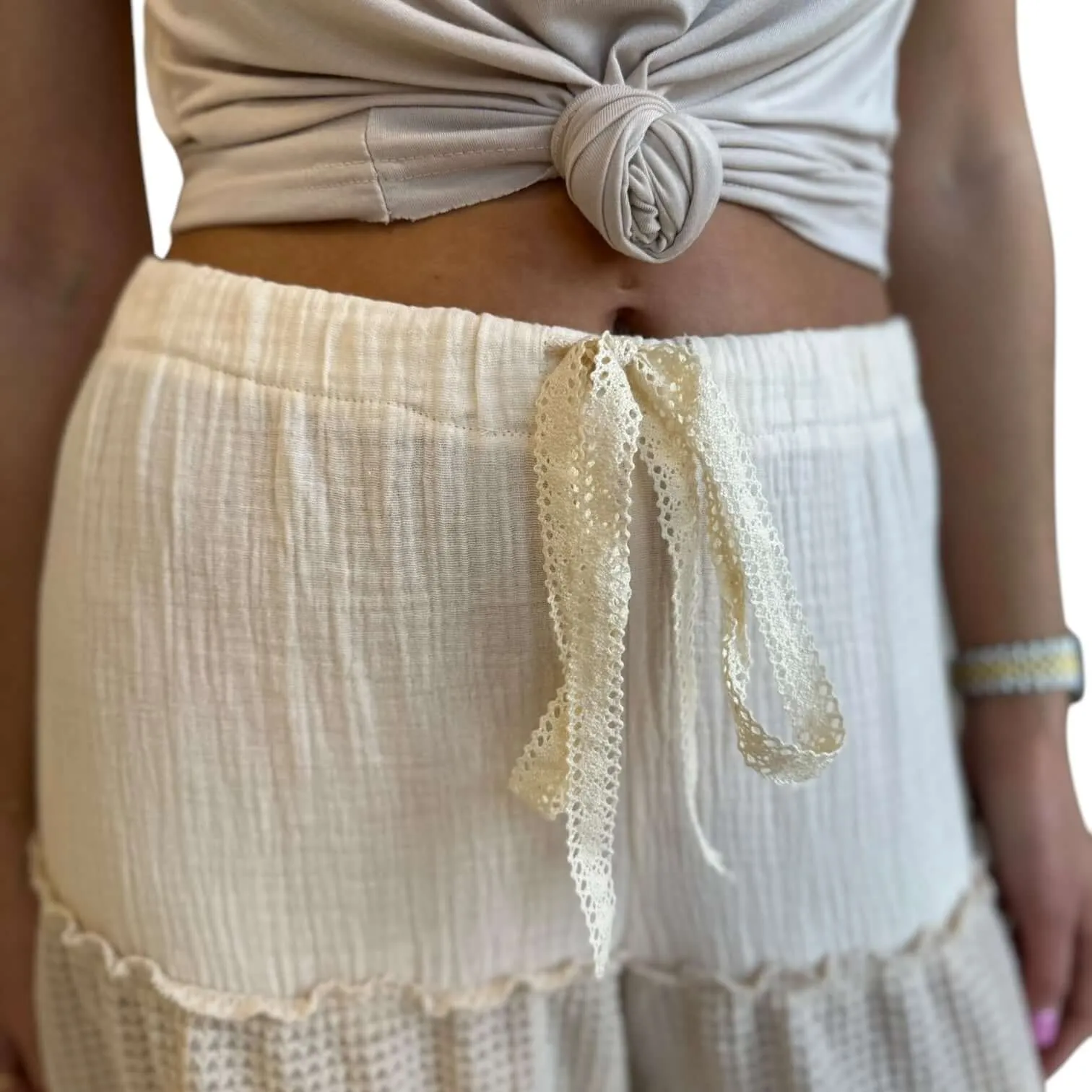 Breezy Boho Gauze Pants