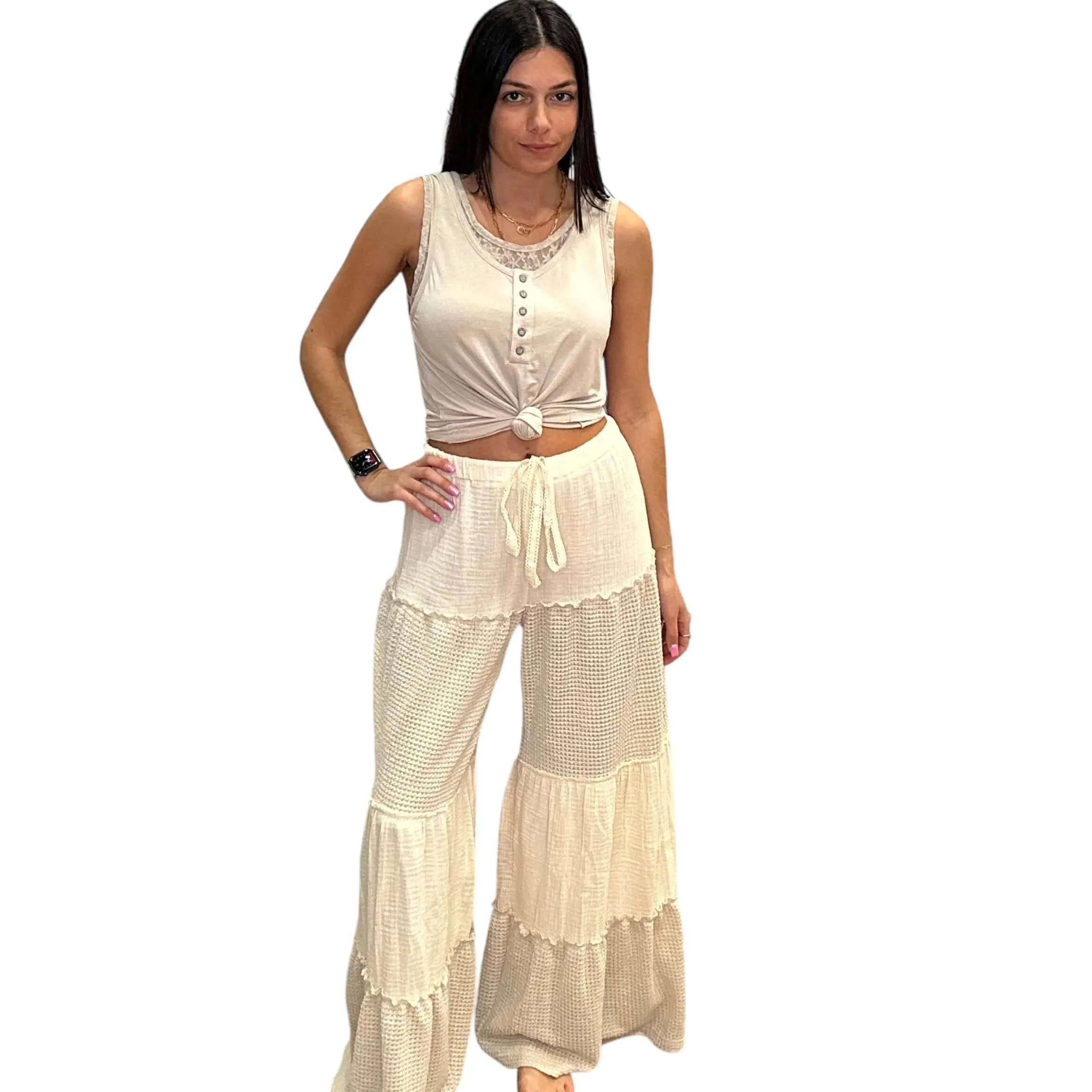 Breezy Boho Gauze Pants