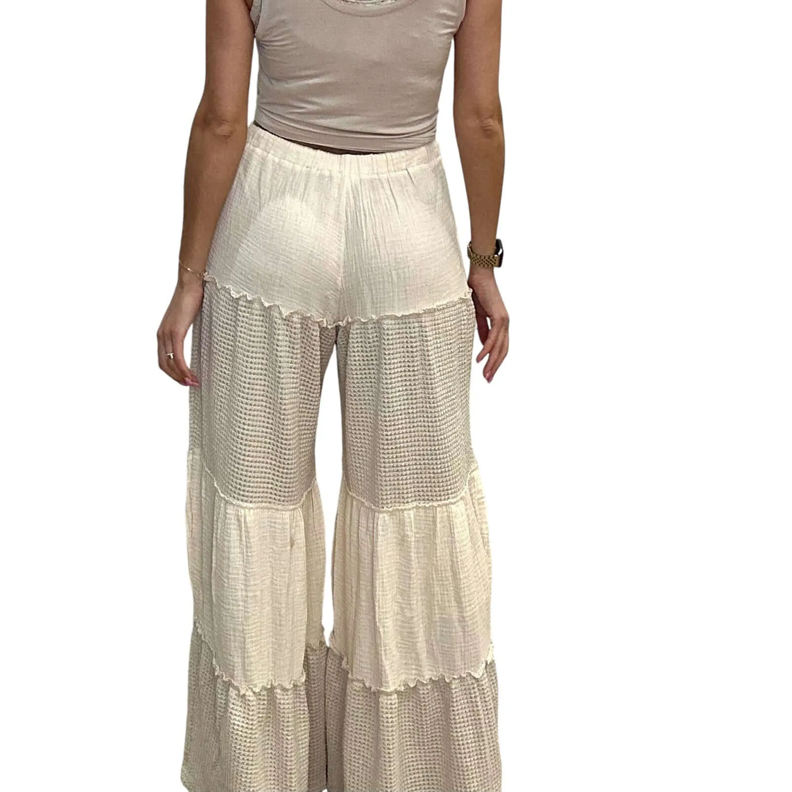 Breezy Boho Gauze Pants