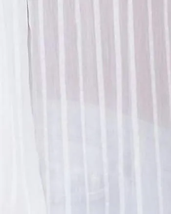Breezy Smock Neck Blouse in White | White