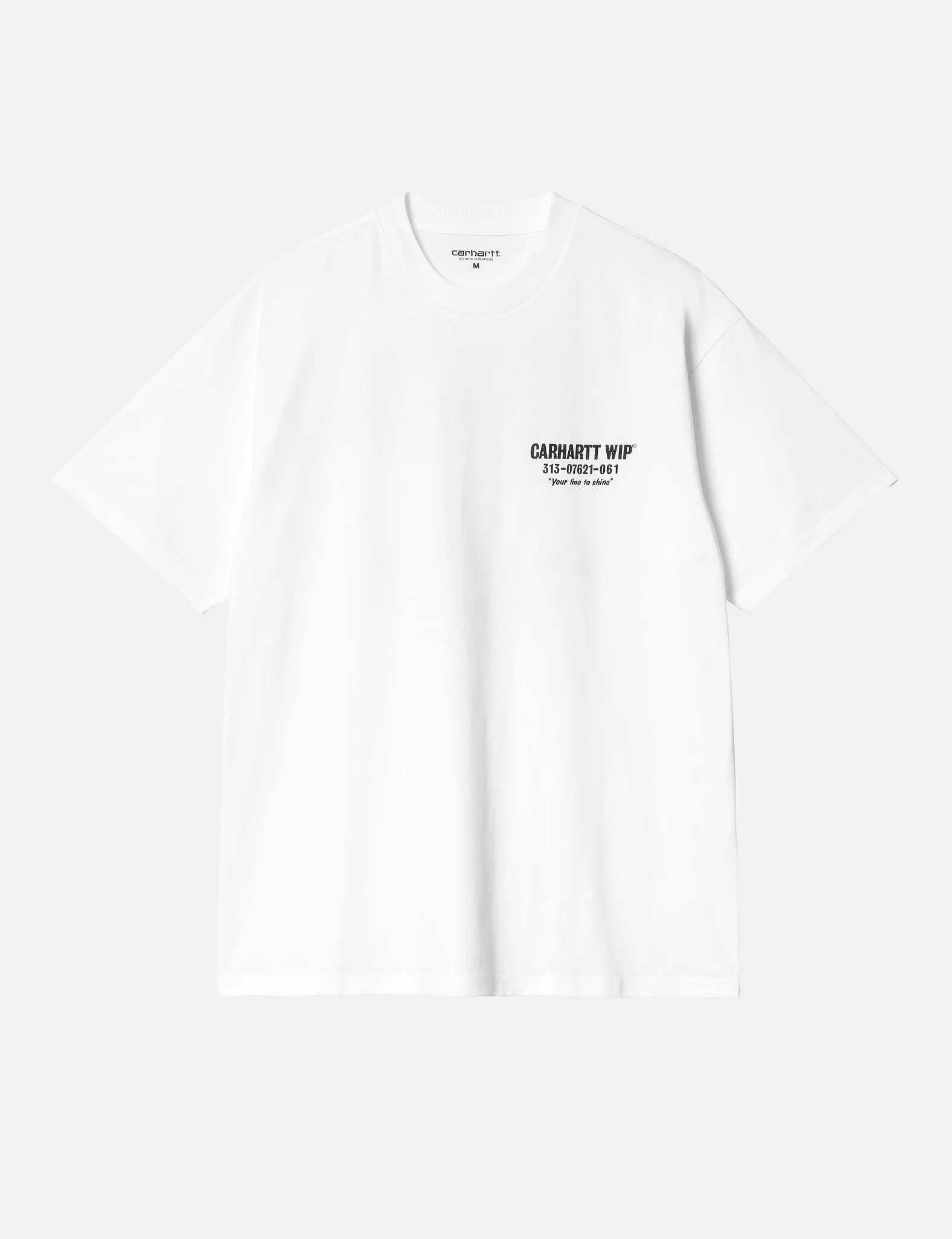 Carhartt-WIP Less Troubles T-Shirt (Loose) - White/Black