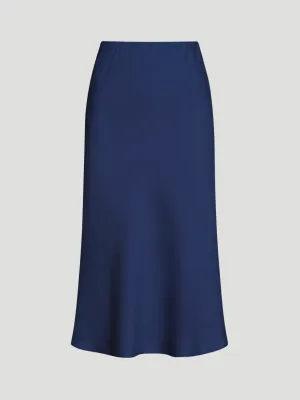 Chamonix Long Skirt in Navy