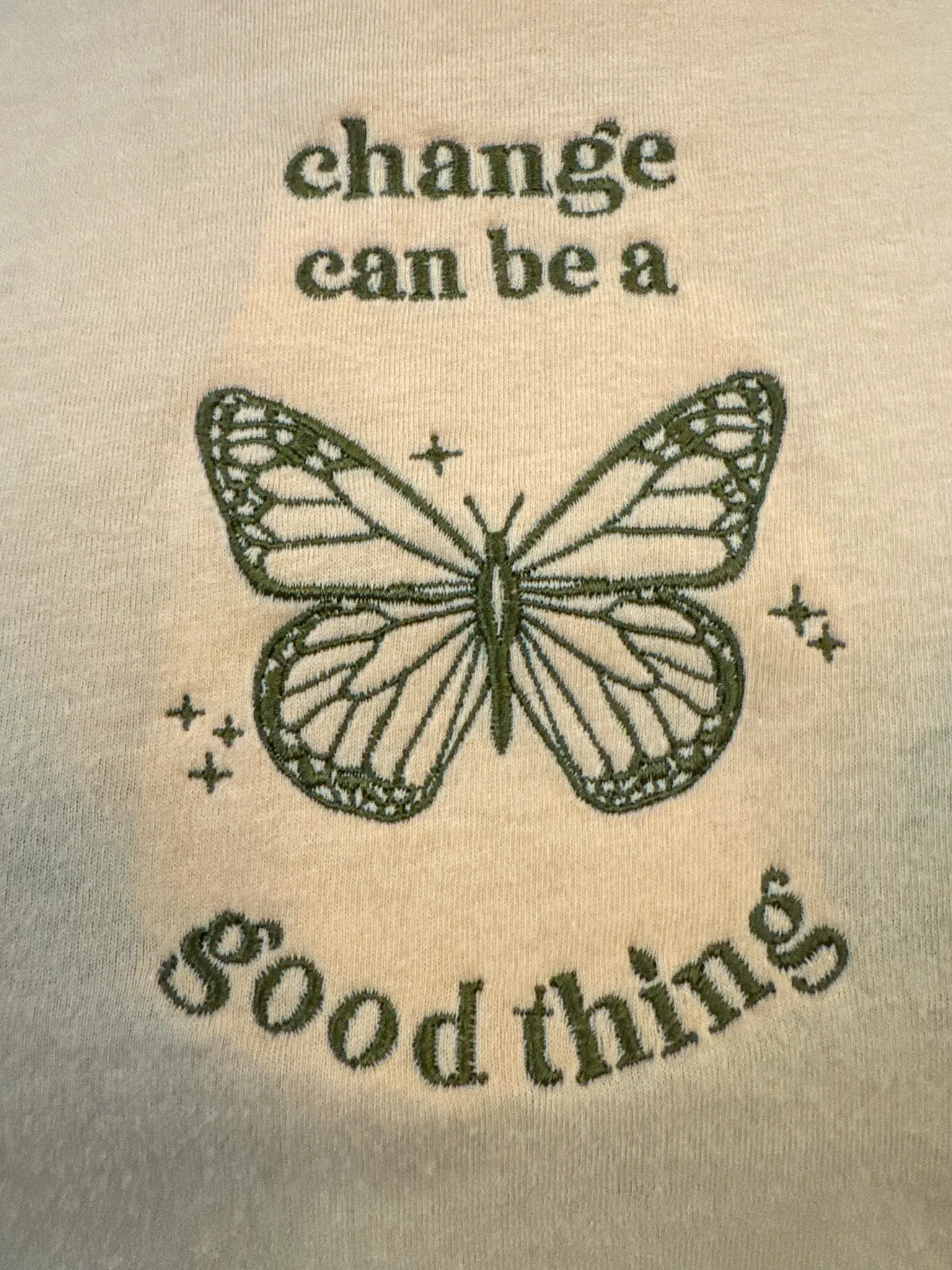Change Butterfly Orange T-Shirt XS