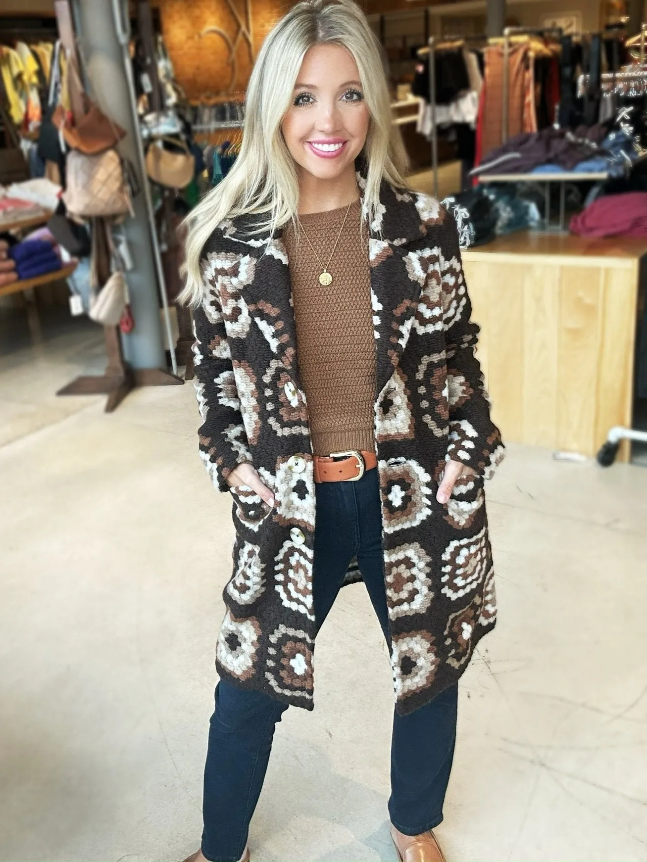 Charlie B Confidently Darling Coat