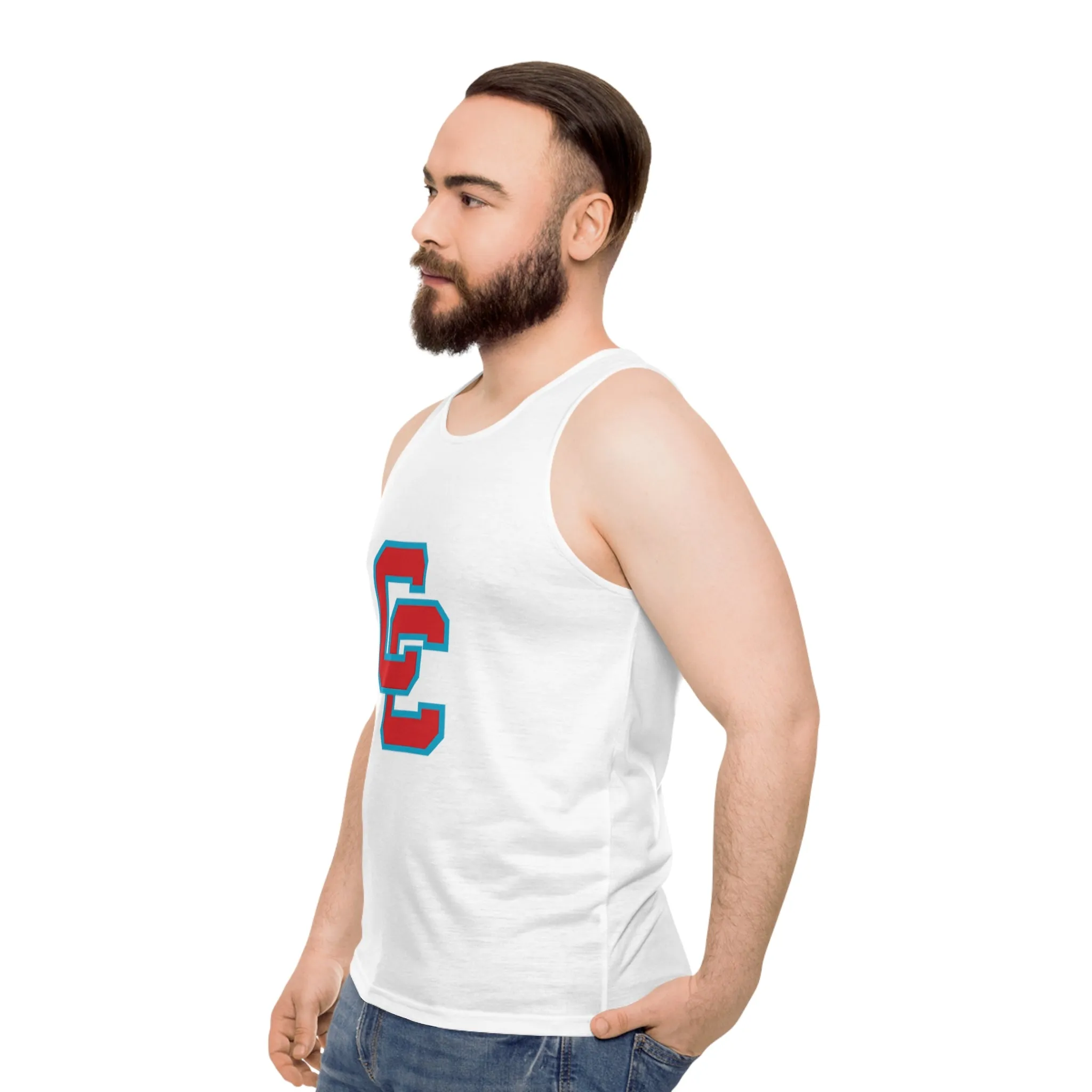 Charlotte Catholic Unisex Tank Top (AOP)