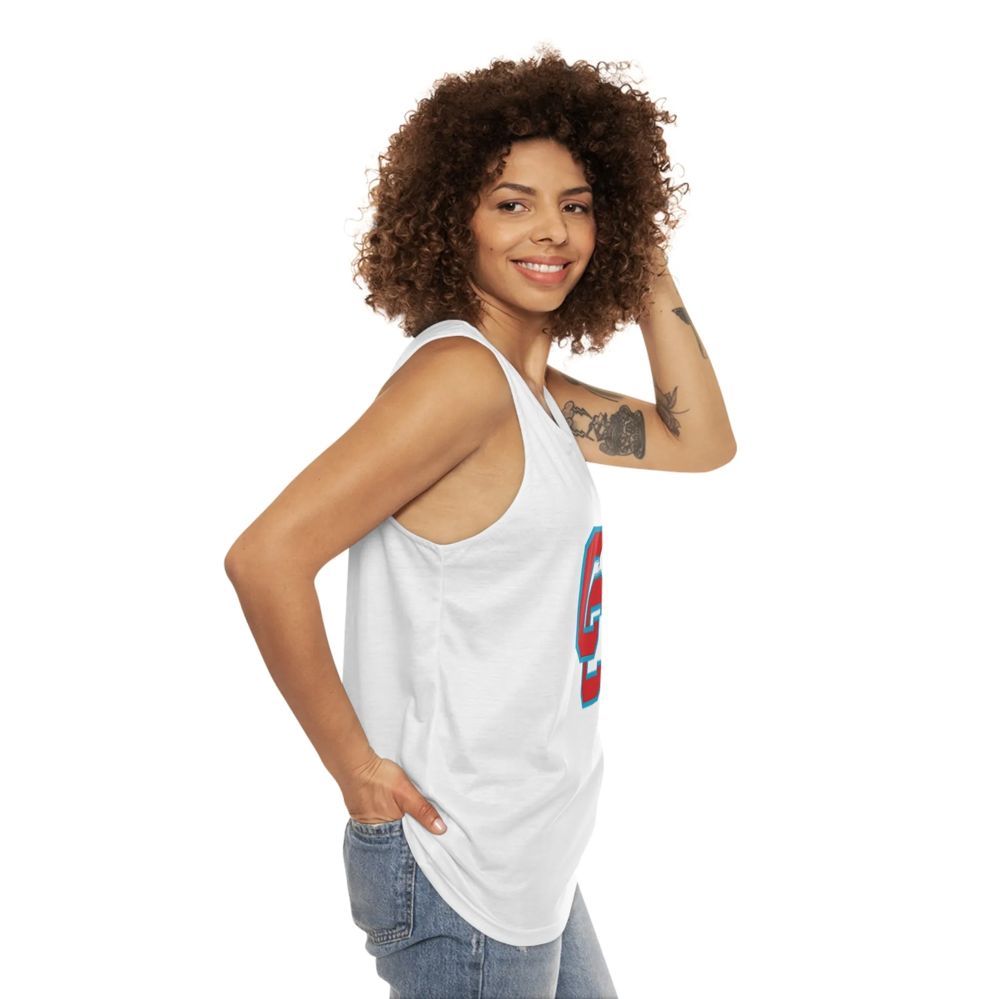 Charlotte Catholic Unisex Tank Top (AOP)