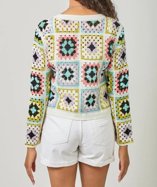Charmed stitches cardigan